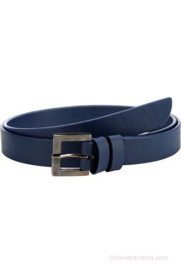 Orkee Women Casual Blue Artificial Leather Belt(blue-09)